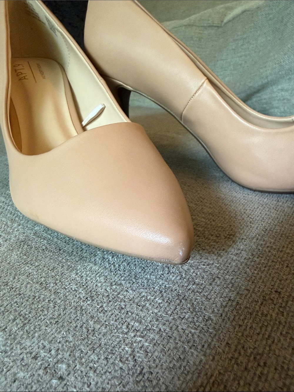 Apt. 9 Pointed-Toe Pumps in Nude - Picture 3 of 6